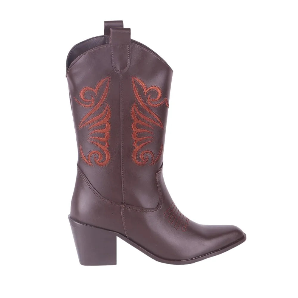 Embroidery Cowboy Boots for Women