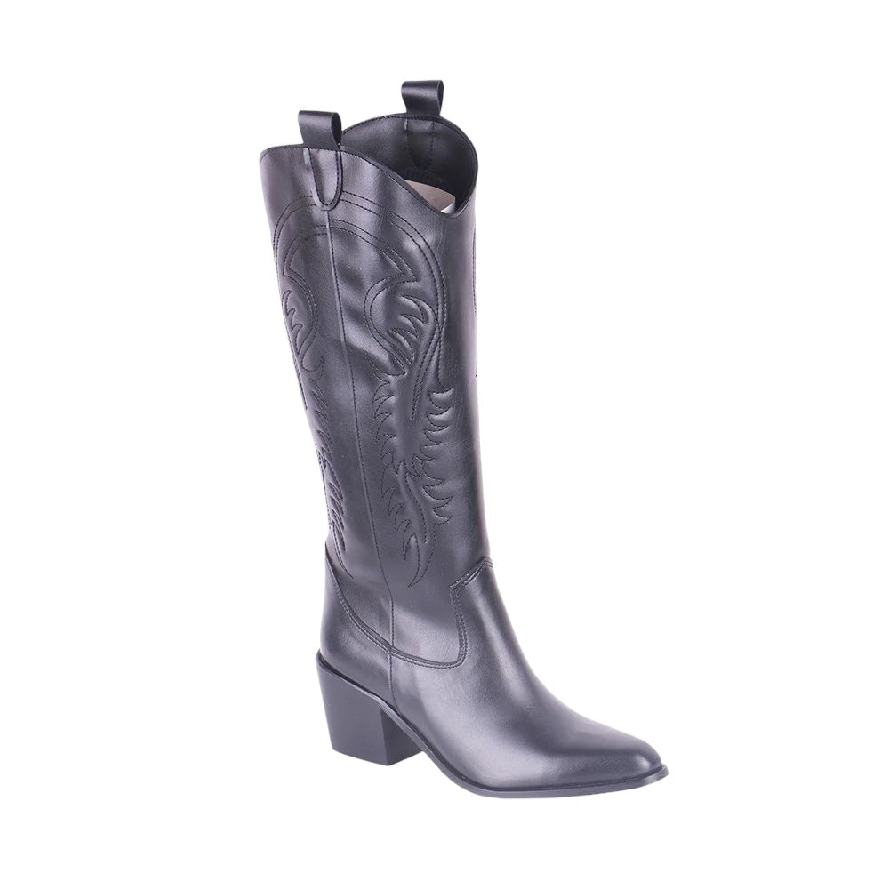 Mid Calf Cowboy Boots For Woman