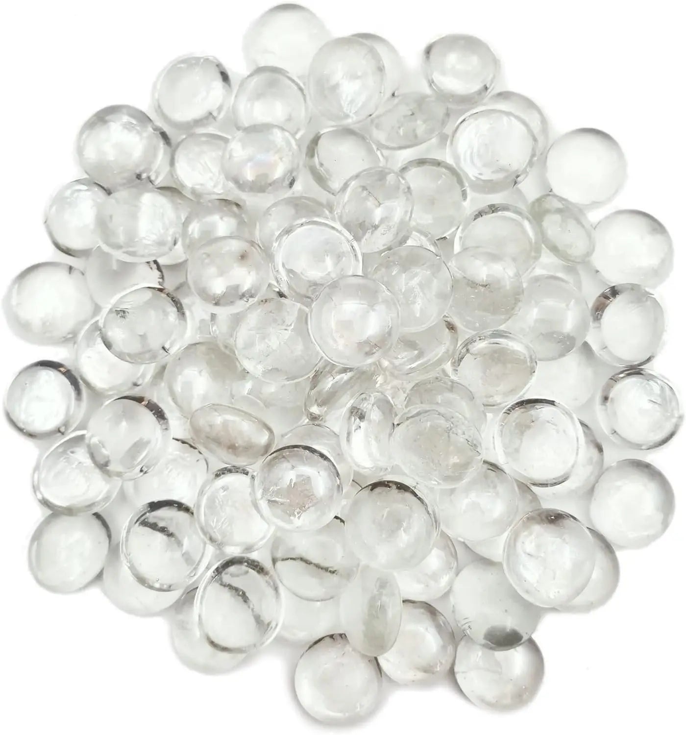 Flat Glass Marbles1 Pound Fish Tank Decorations