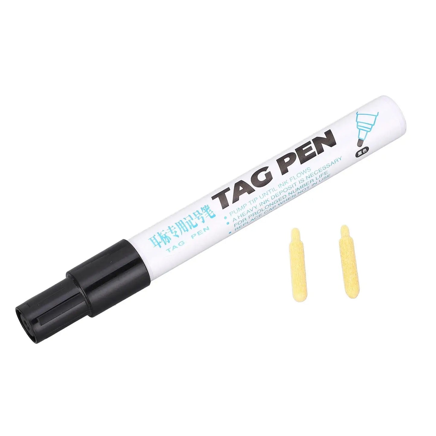 Ear Marking Pen for Animals - Ideal For Pigs & Sheep - Practical Livestock Tagging Tool