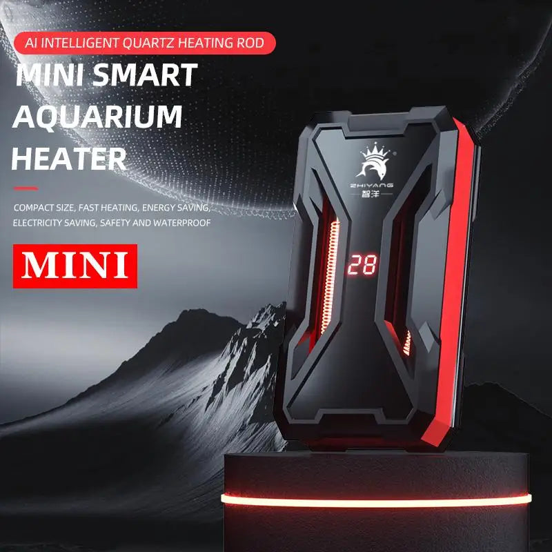 25w/50w/75w/100w/150w/200w Submersible Fish Tank Heater, Quartz Heating Rod