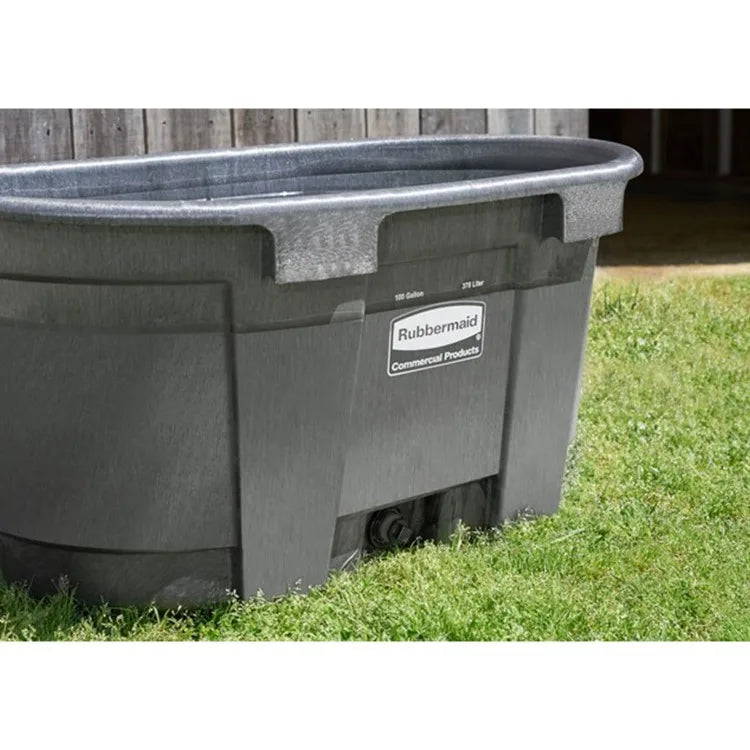 100 Gallon Stock Tank, Structural Foam, Heavy Duty