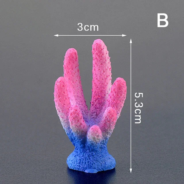 Artificial Coral Fish Tank Decorations
