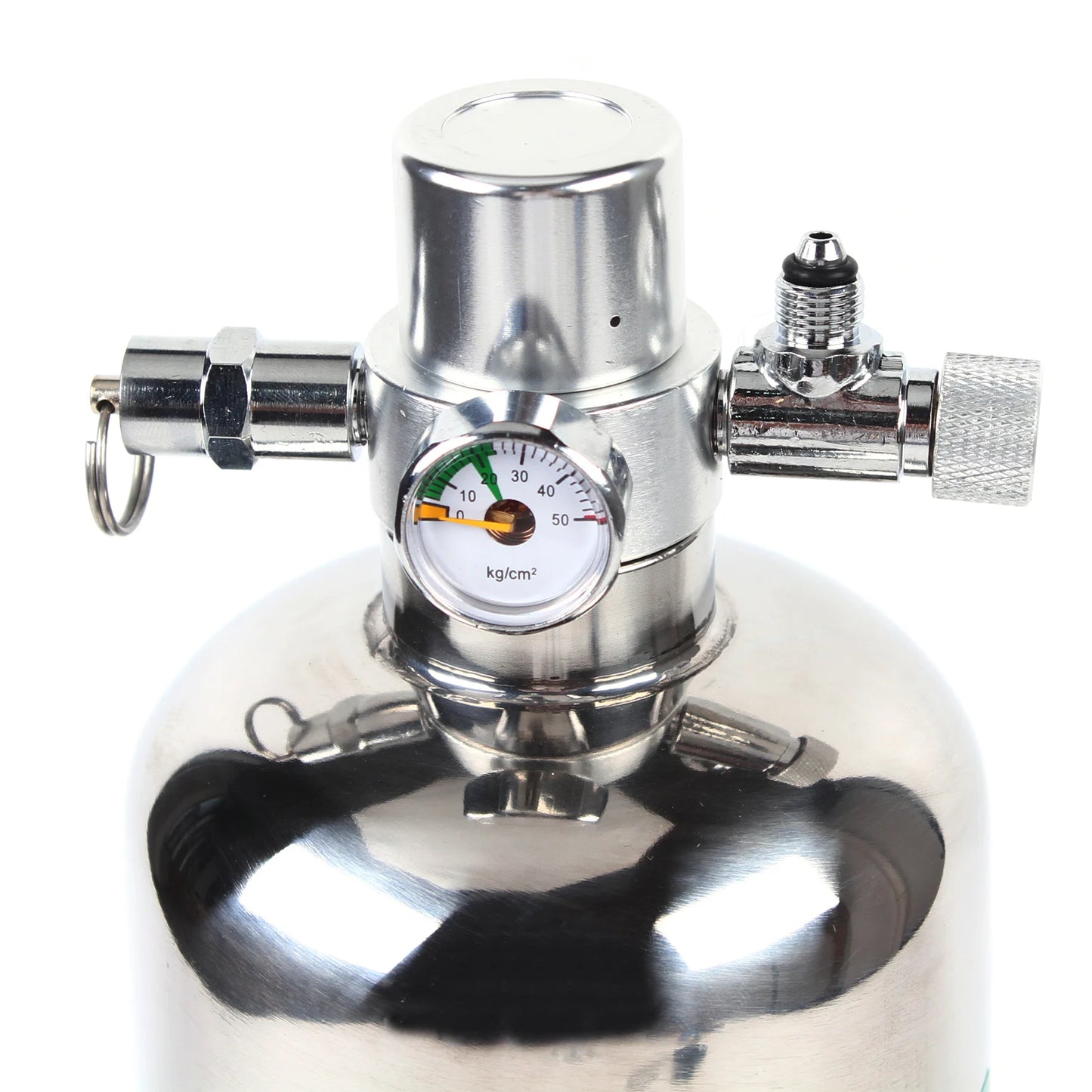 Aquarium Stainless Steel Kit CO2 Cylinder Generator System Carbon Dioxide Reactor Kit