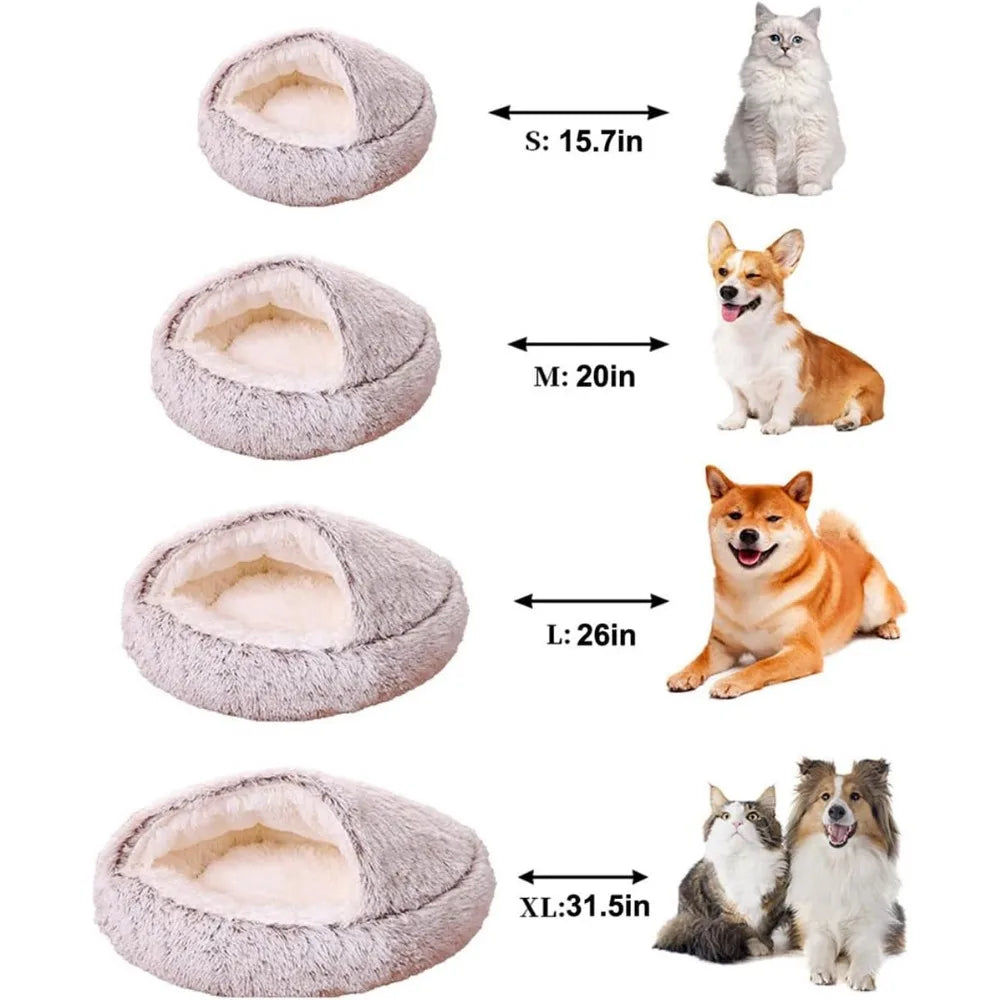 Cozy Cocoon Pet Bed