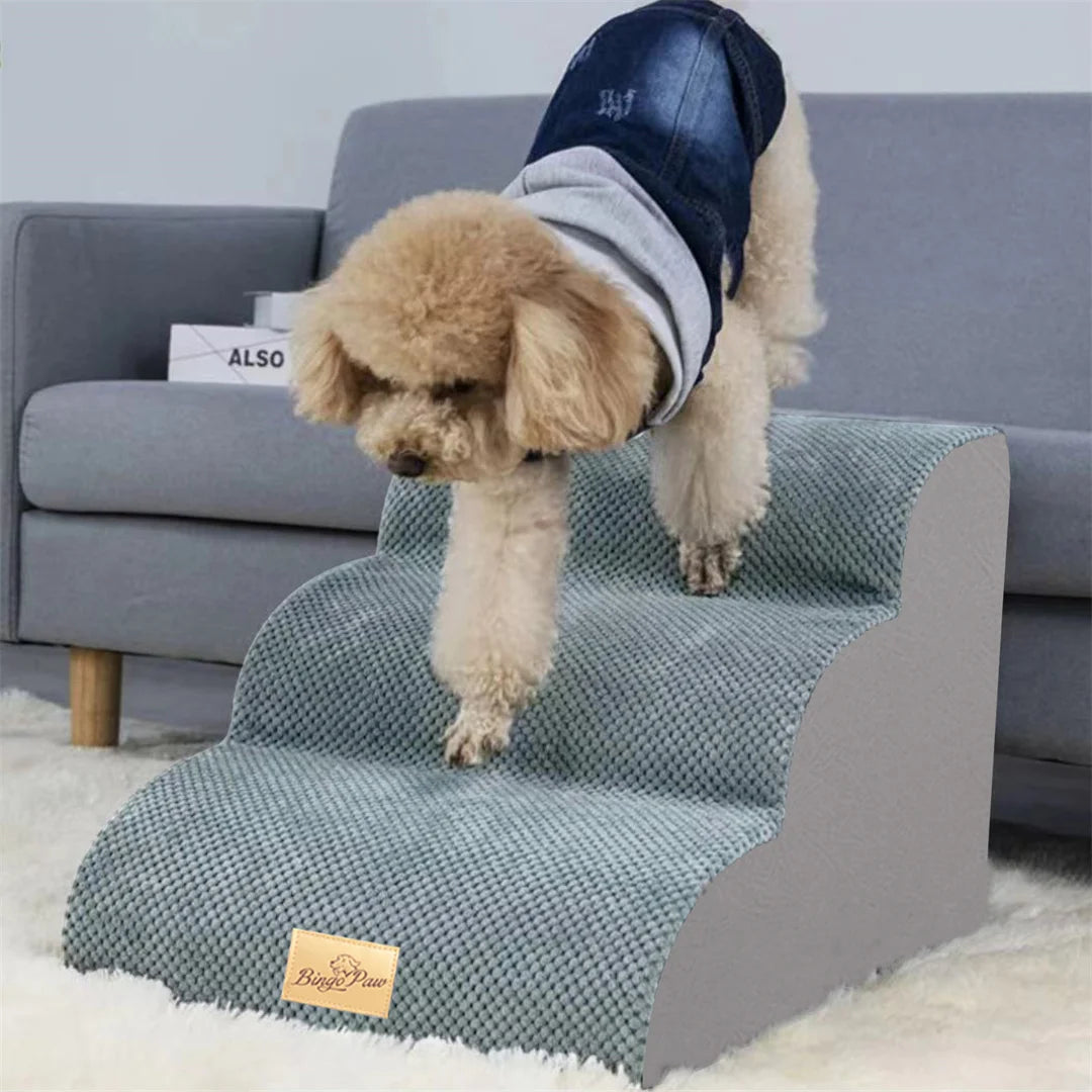 Pet Stairs High-Density Foam With Washable Cover