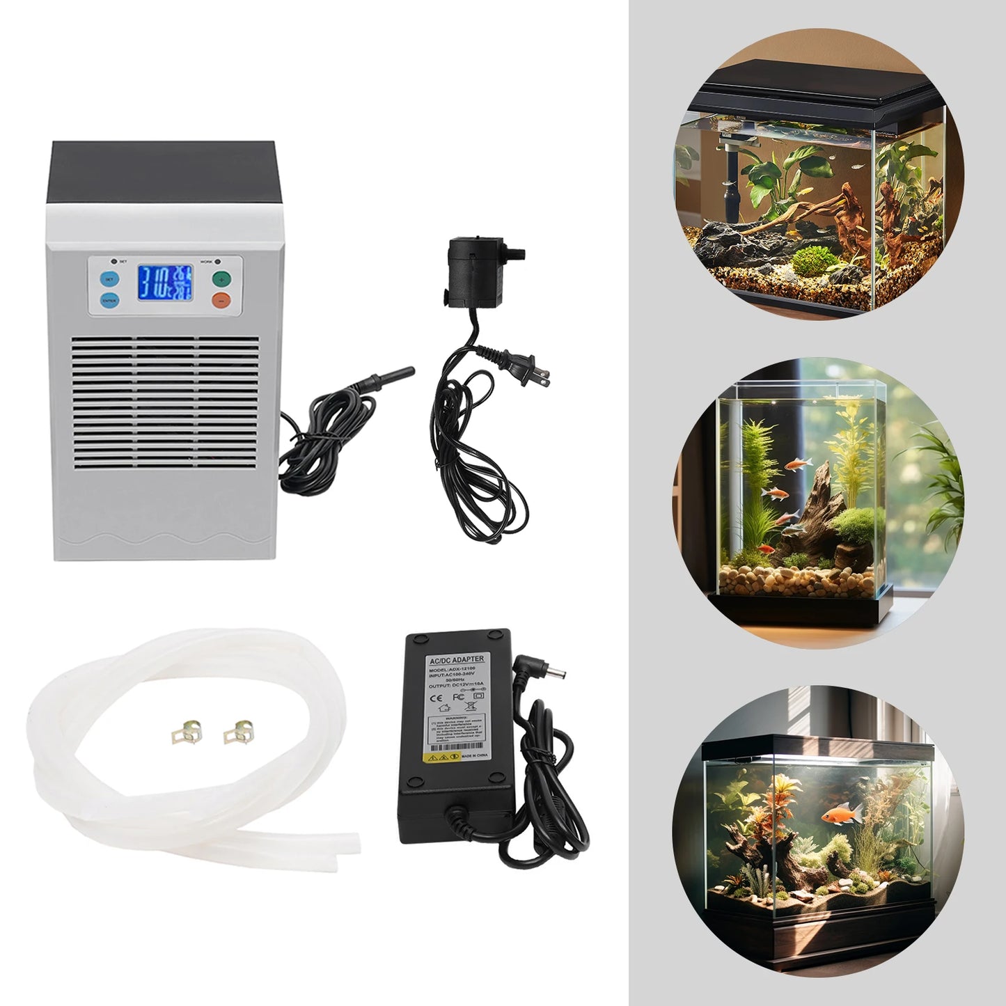 100W Aquarium Water Cooling System