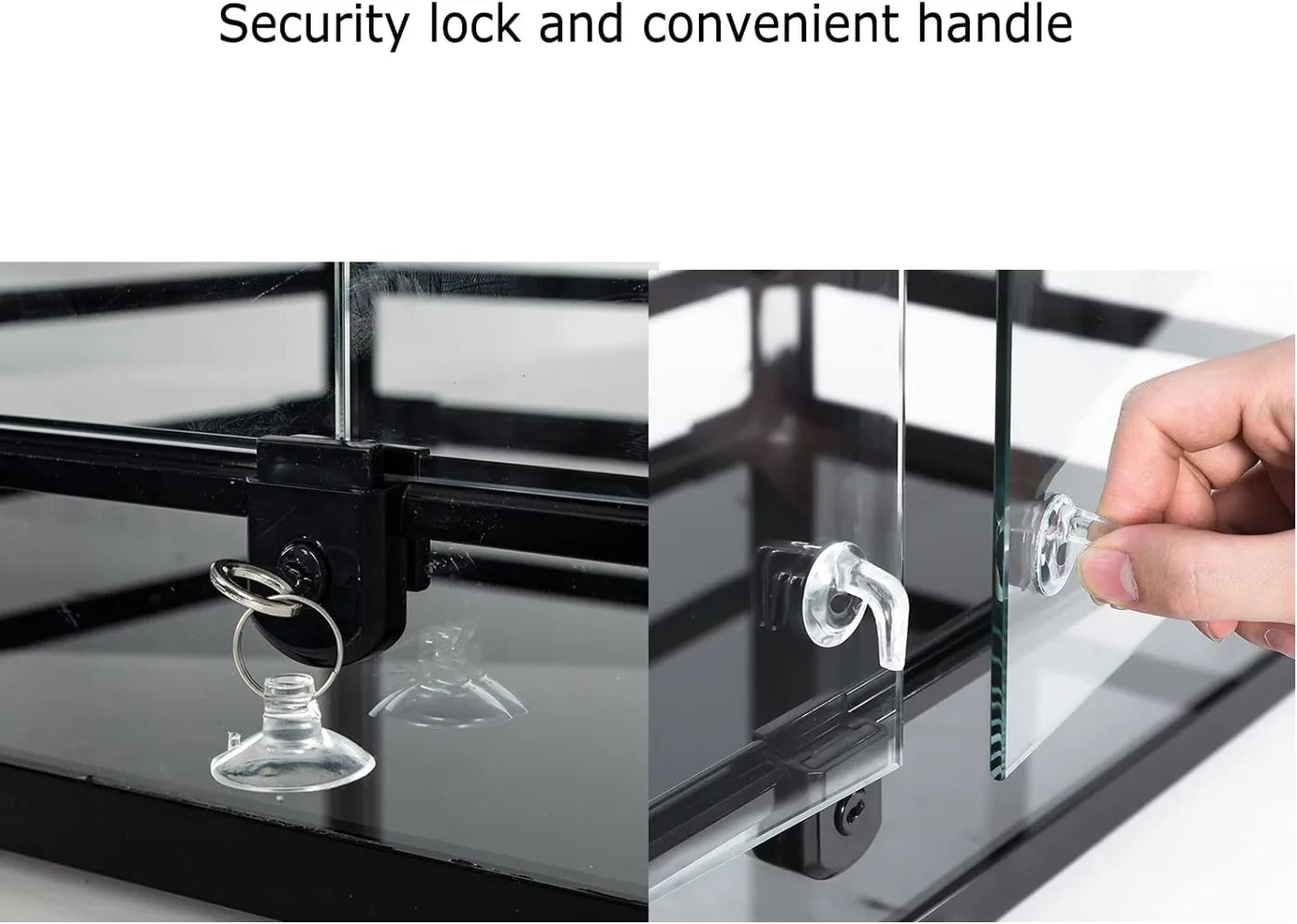 30 Gallon Tempered Glass Reptile Terrarium 30" x 12"x 18"