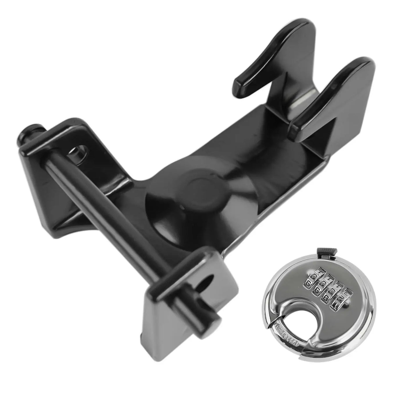 AP03 Black Gooseneck Trailer Lock W/ Combination Lock TL50