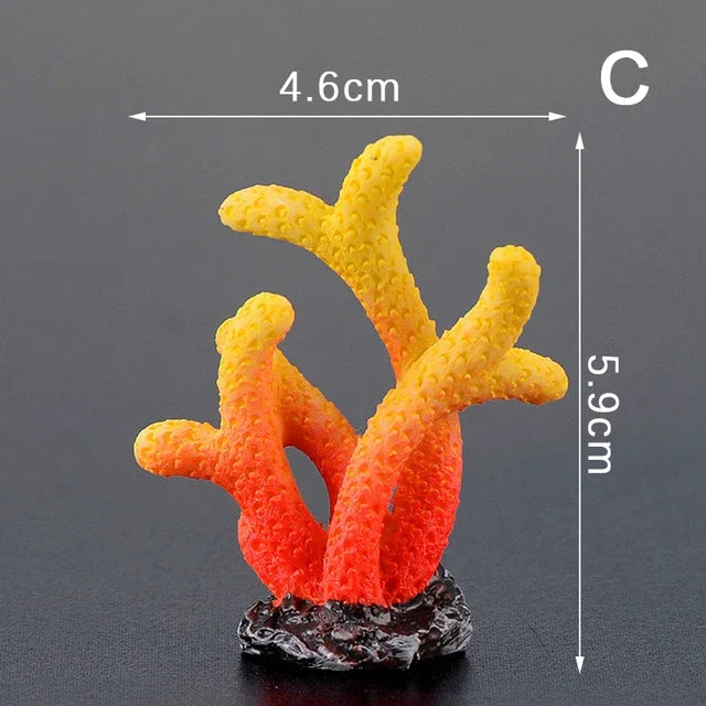 Artificial Coral Fish Tank Decorations