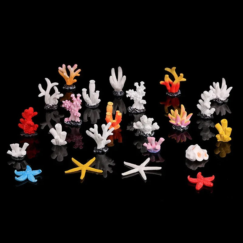 Artificial Coral Fish Tank Decorations