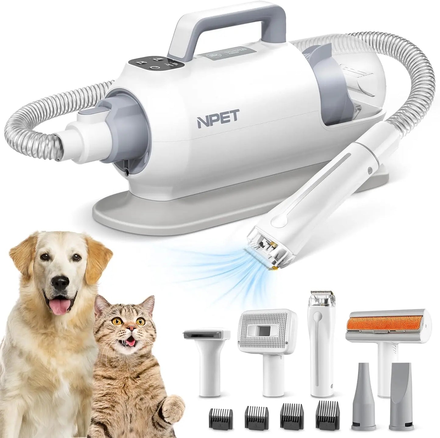 NPET Pet Grooming Kit With 6 Grooming Tools