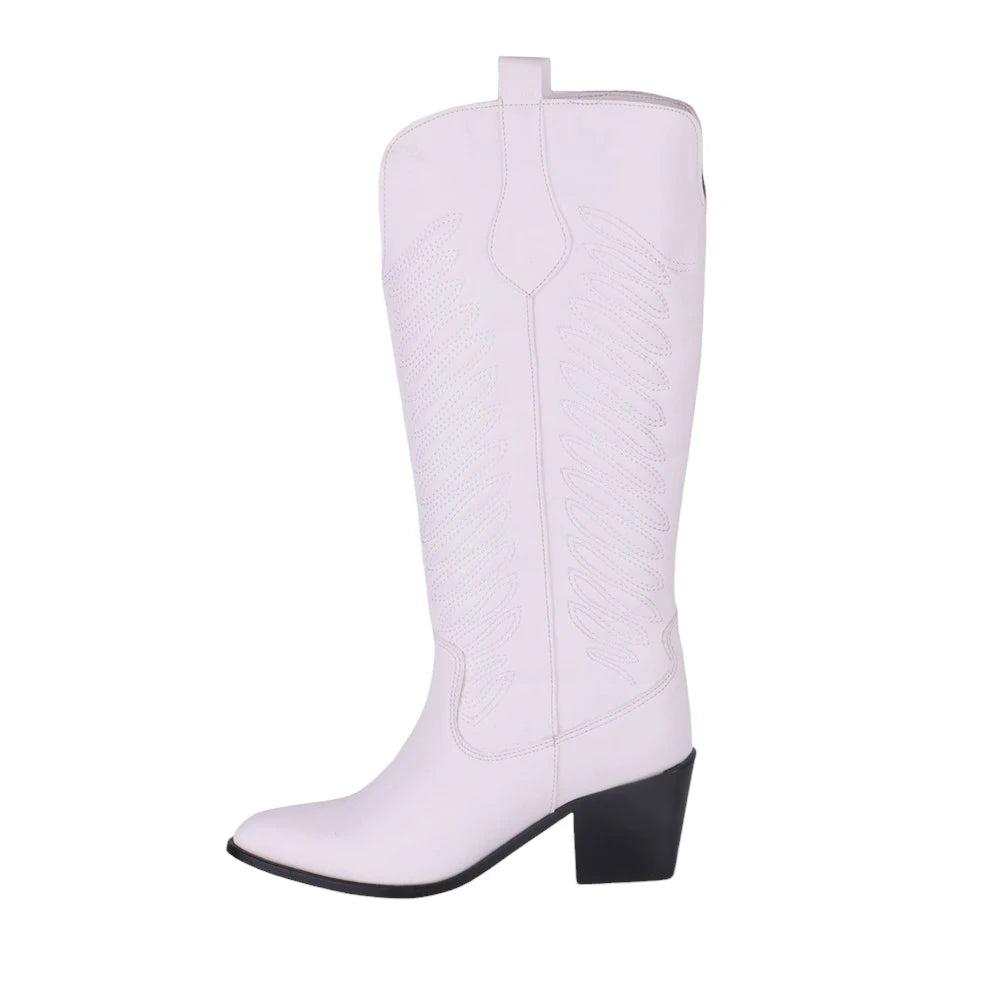 Mid Calf Cowboy Boots For Women
