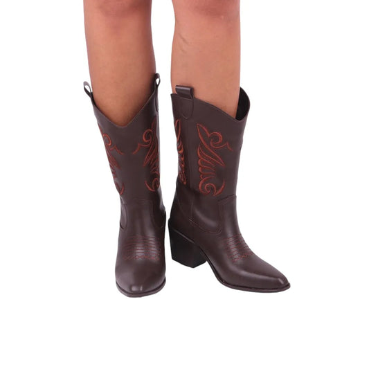 Embroidery Cowboy Boots for Women