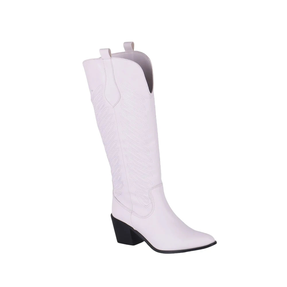 Mid Calf Cowboy Boots For Women