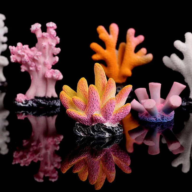 Artificial Coral Fish Tank Decorations