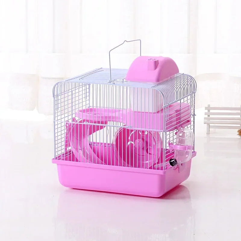 Double-layer Small Animal Cage