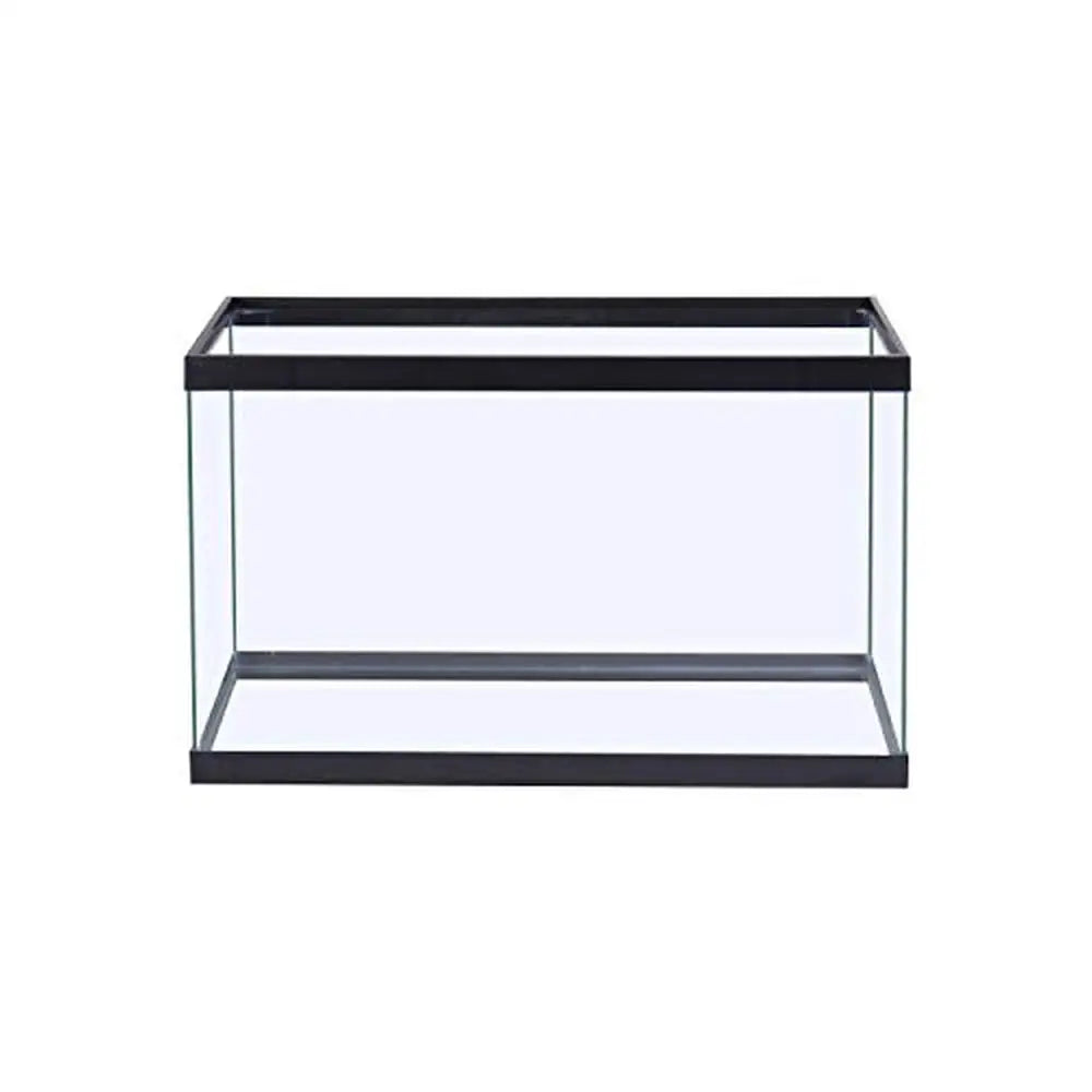 29 Gallon Rectangular Glass Aquarium Kit With Customizable Accessories 30"L x 12"W x