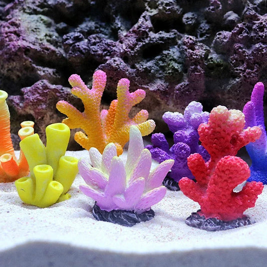 Artificial Coral Fish Tank Decorations