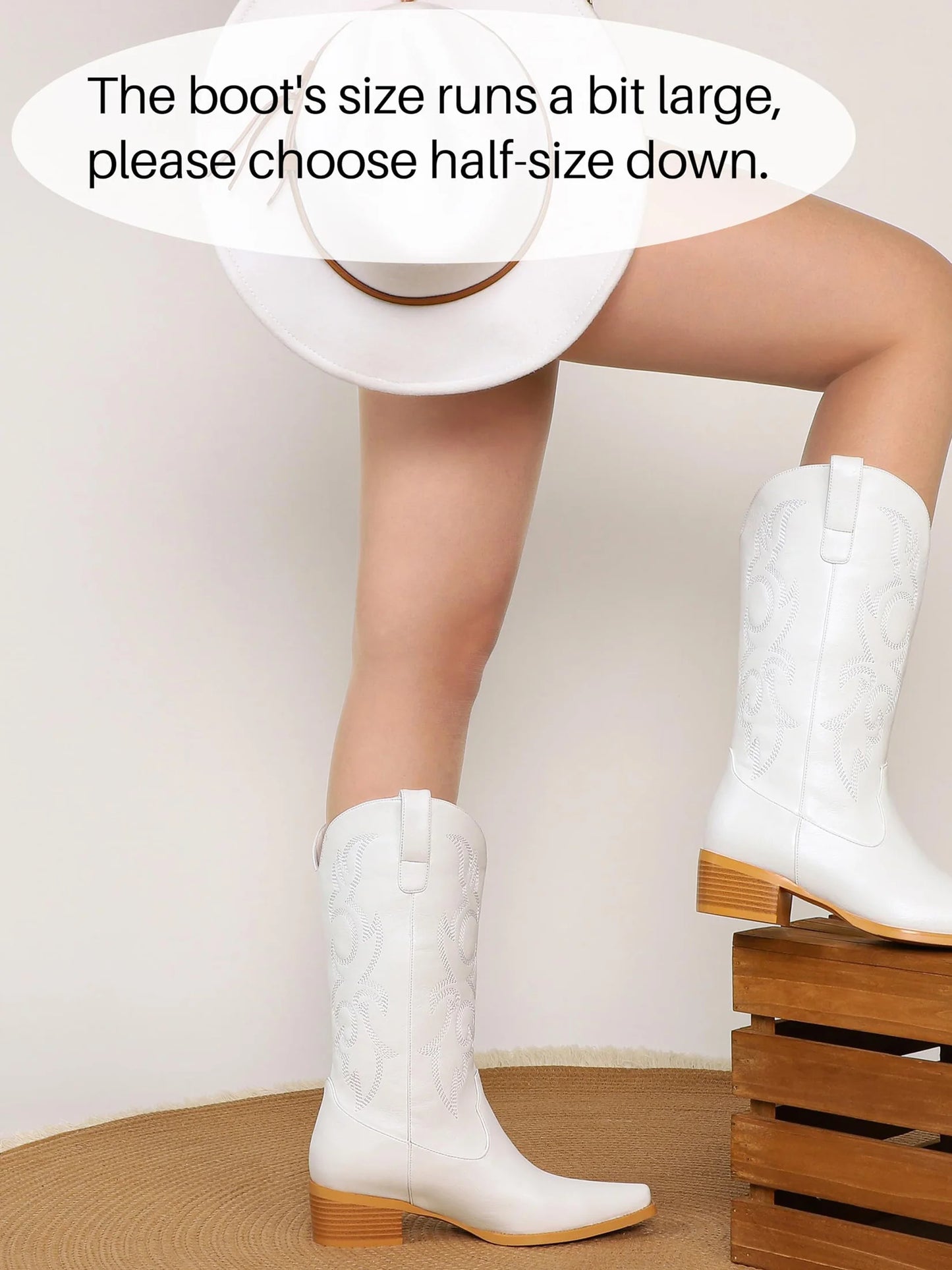 White Cowboy Boots for Women