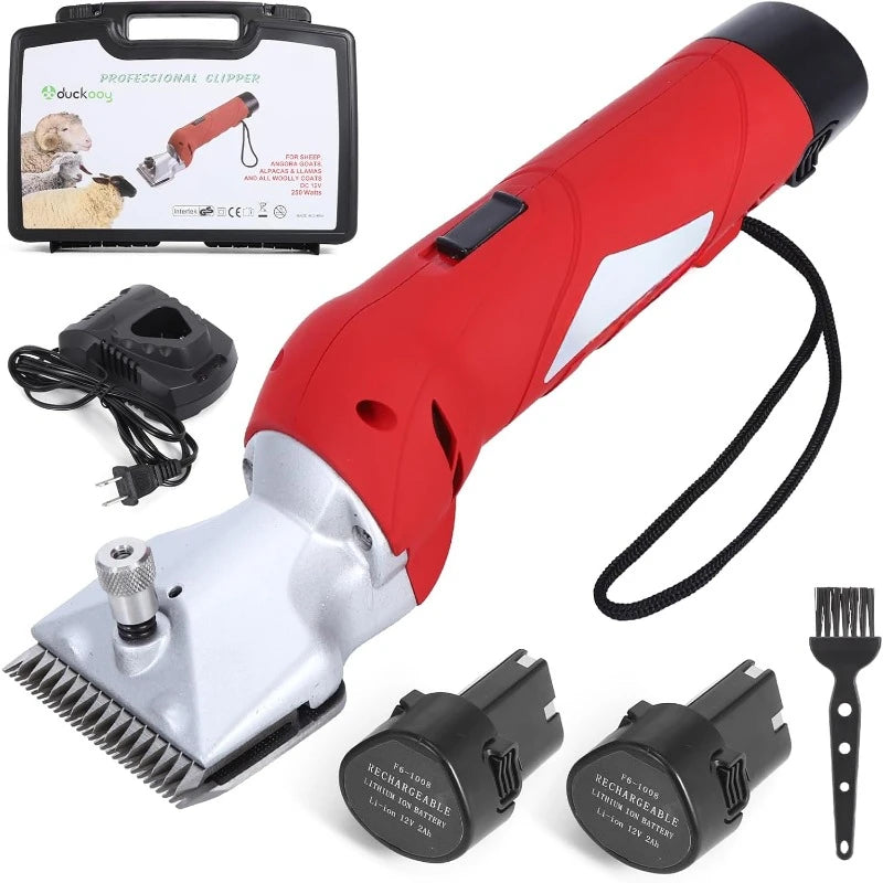 Cordless Horse Clipper, Rechargeable Battery Powered