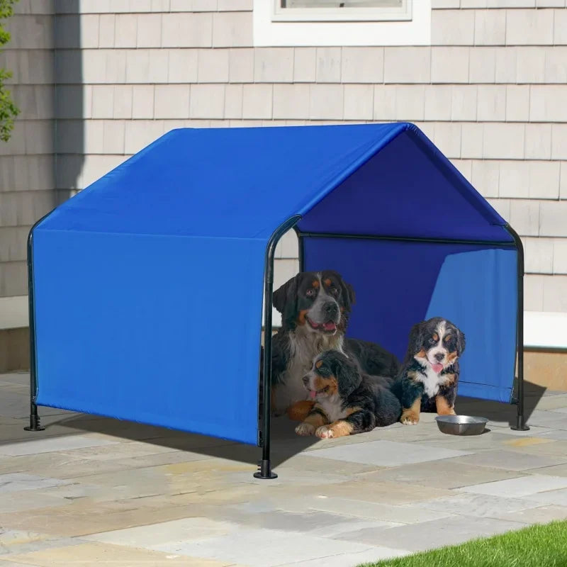 5' Outdoor Pet Sun/Rain Shade - Blue