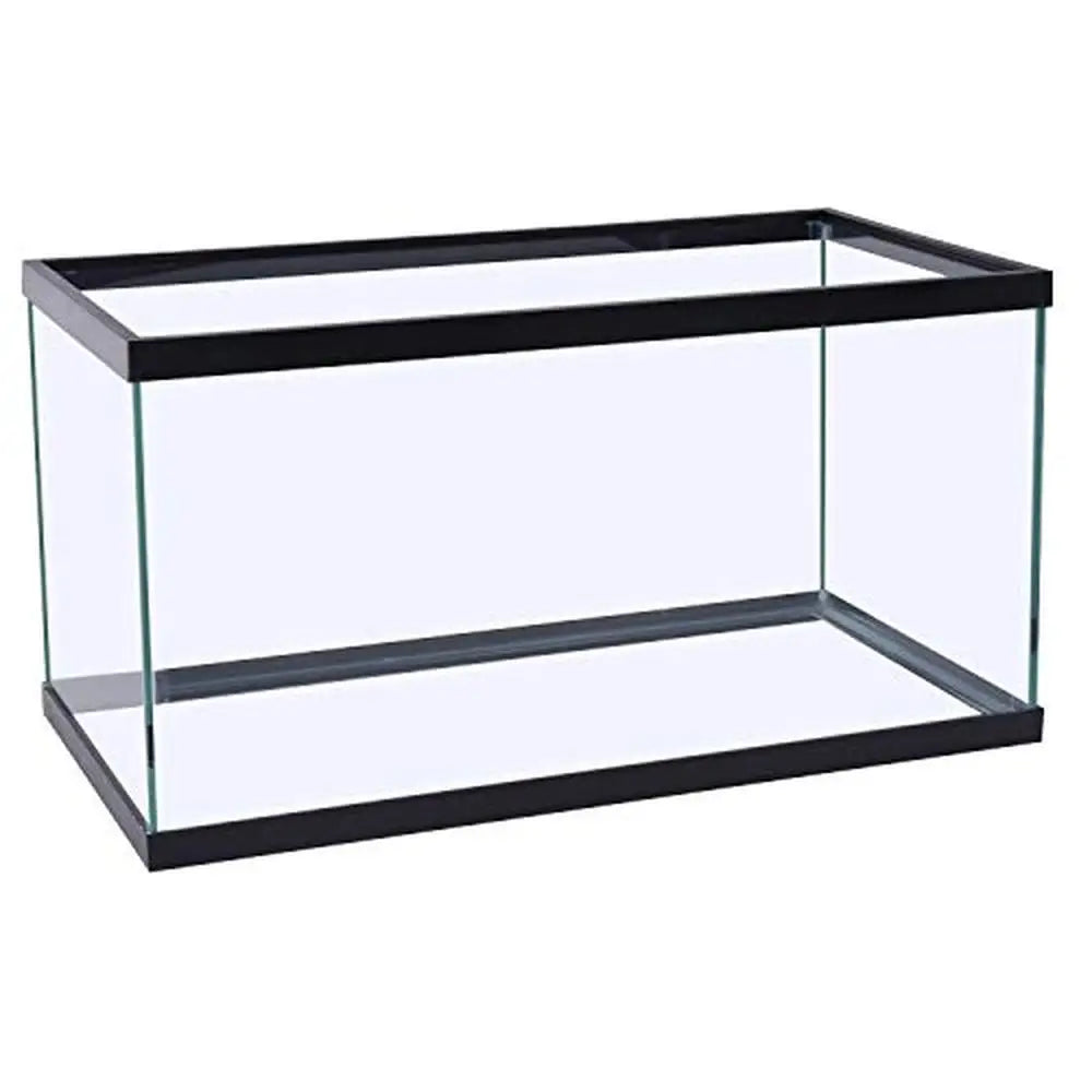 29 Gallon Rectangular Glass Aquarium Kit With Customizable Accessories 30"L x 12"W x