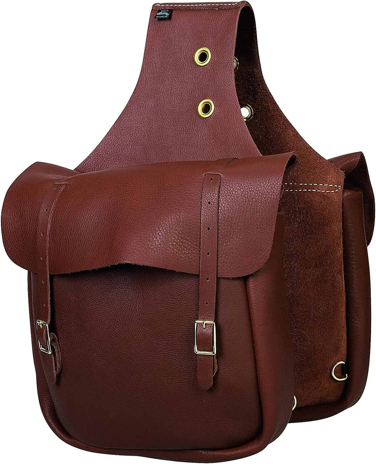 Weaver Leather Saddle Bag , Brown , 11" X 12" X 4"