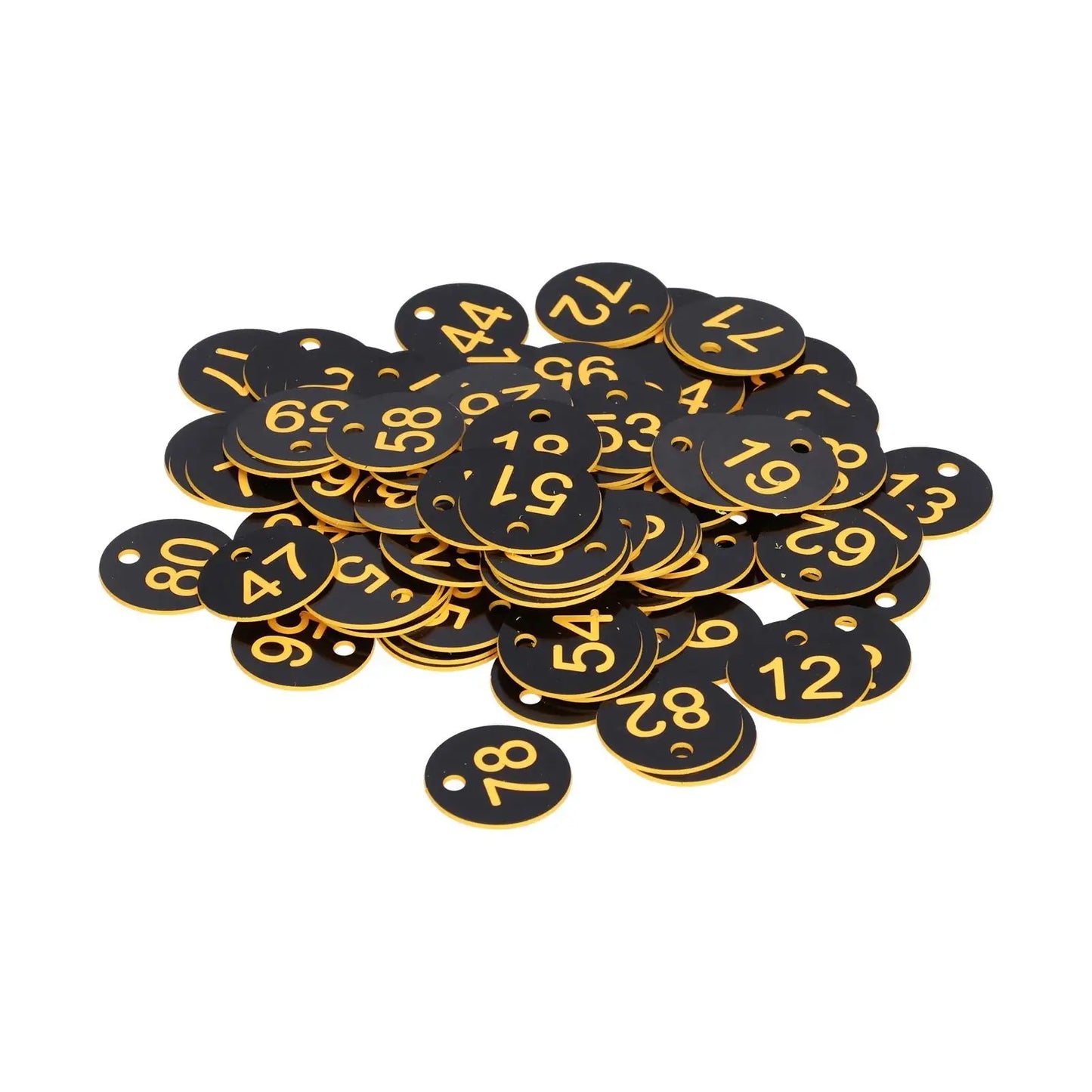 100Pcs Copper Plated Livestock Tags