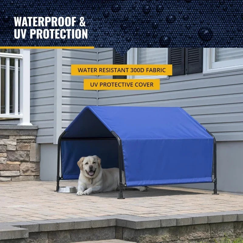 5' Outdoor Pet Sun/Rain Shade - Blue