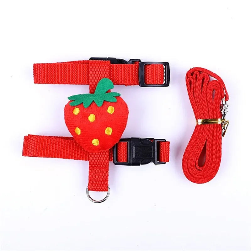 Hamster, Rabbit. Small Pets Adjustable Harness Leash