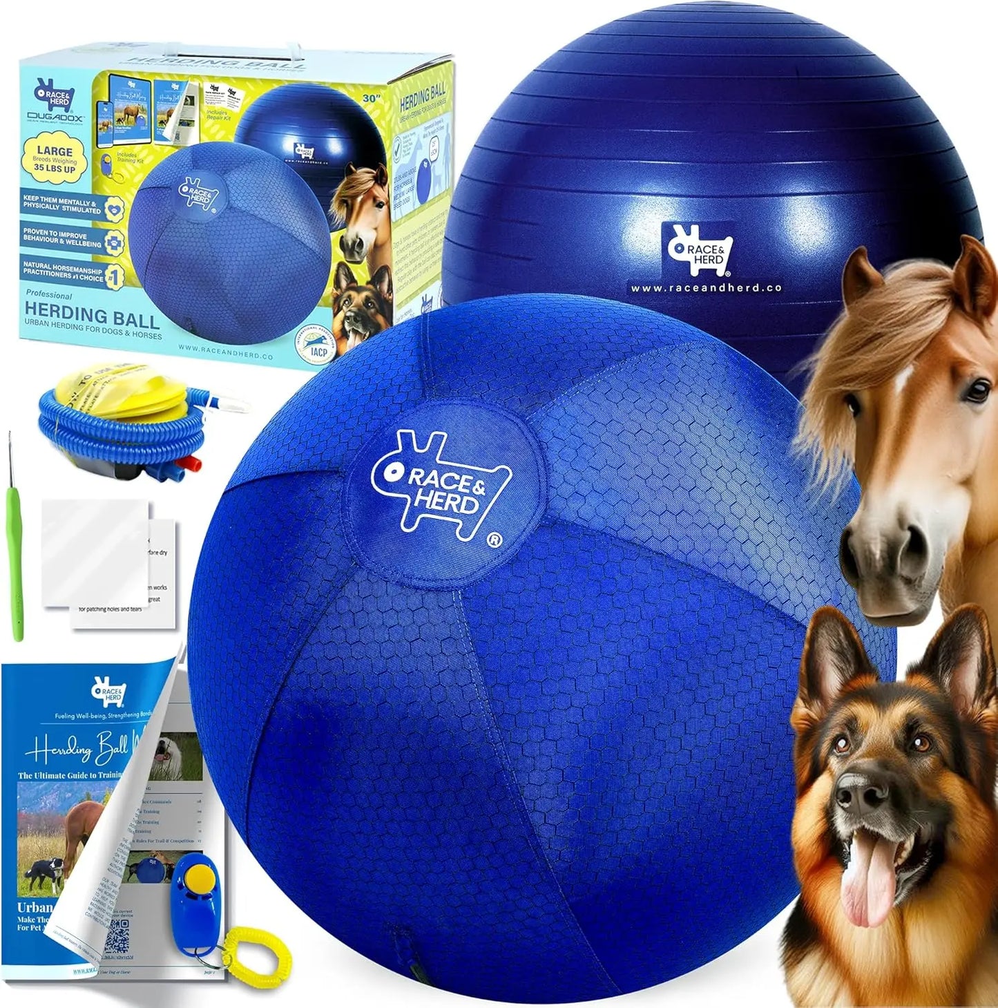 Large Heavy Duty Herding Play Ball