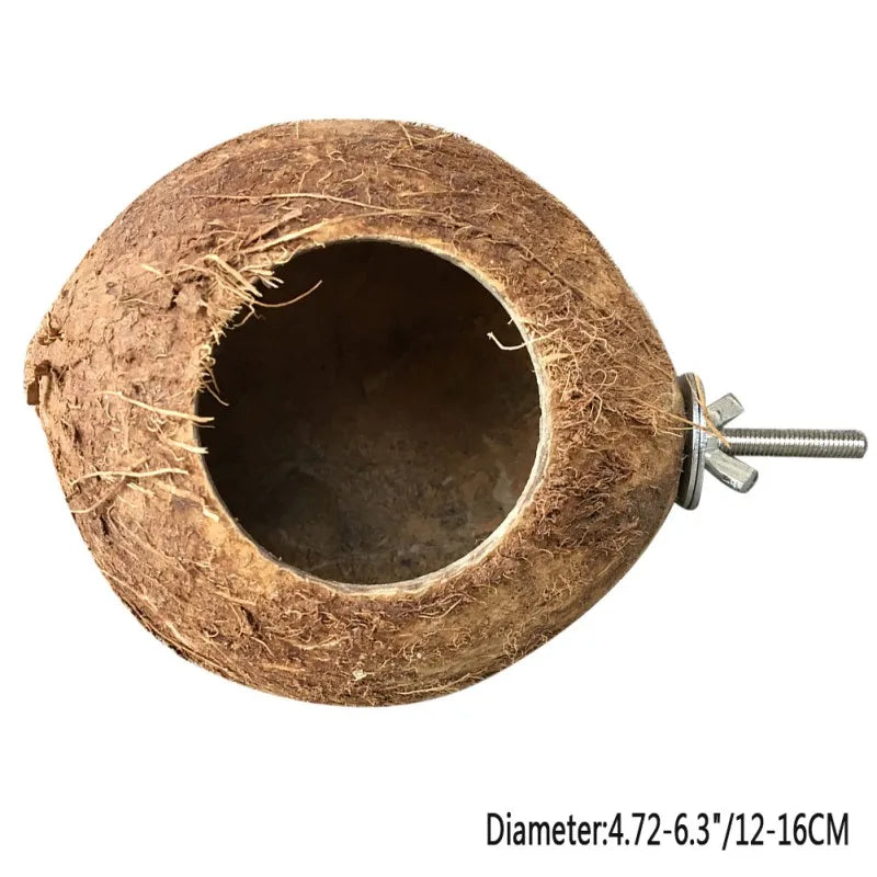 Natural Coco Hideaway Hanging Toy