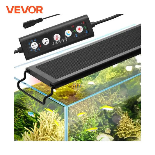 Fish Tank Light W/ 5-Level Brightness, Extendable Brackets