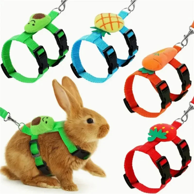 Hamster, Rabbit. Small Pets Adjustable Harness Leash