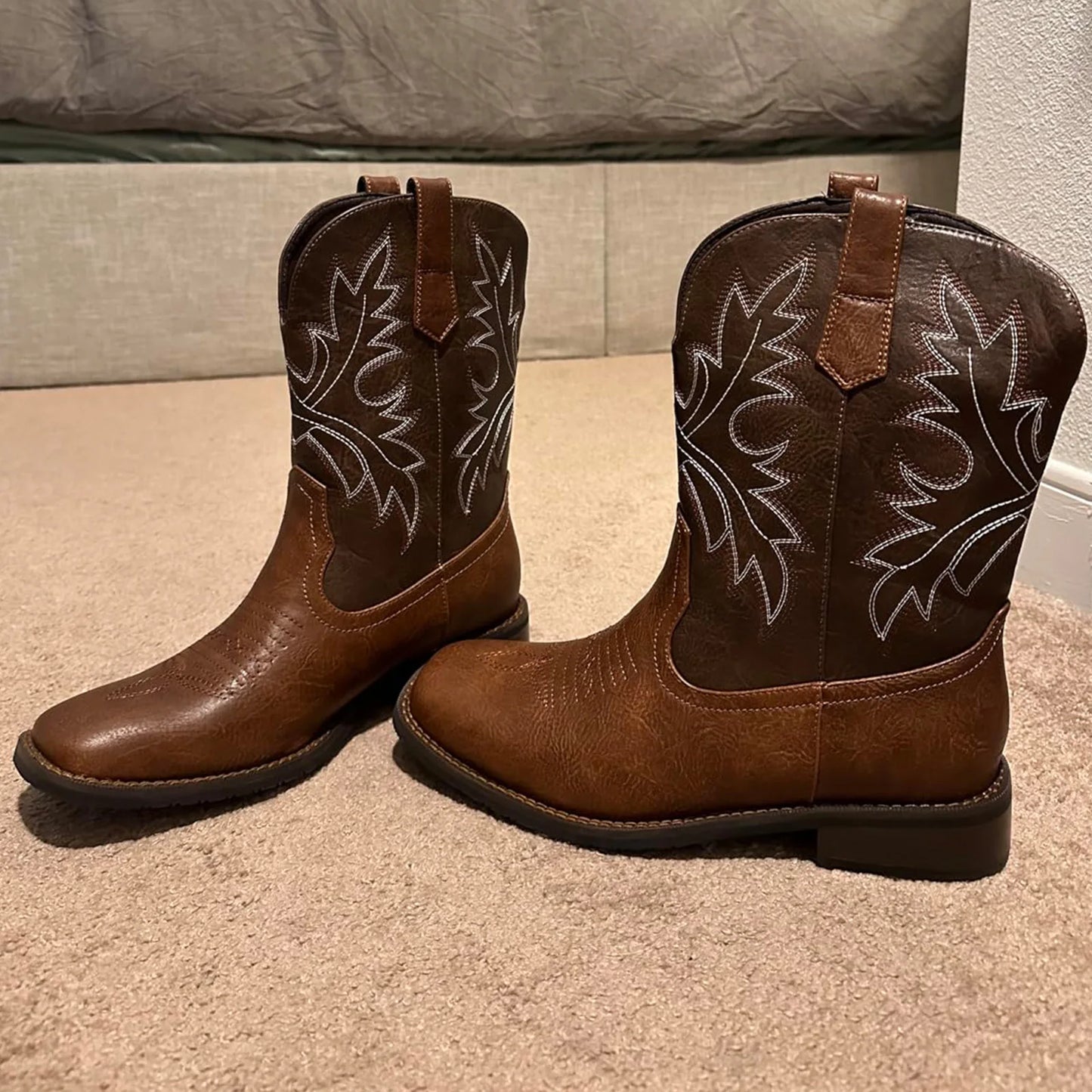Cowboy Boots for Men - Square Toe