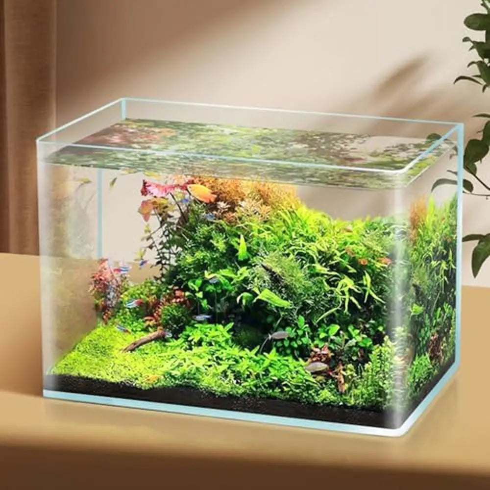 4 Gallon Rimless Glass Cube Fish Tank