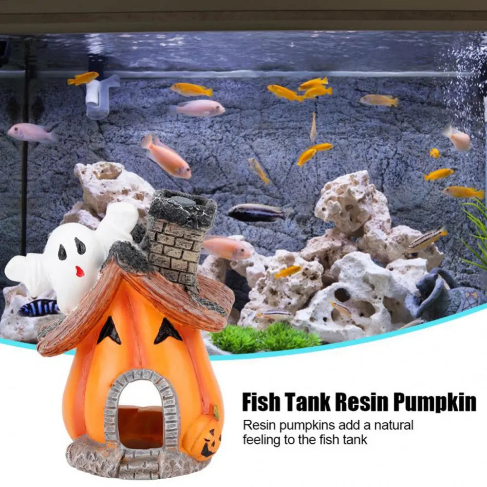 Halloween Fish Tank Decorations Accessories
