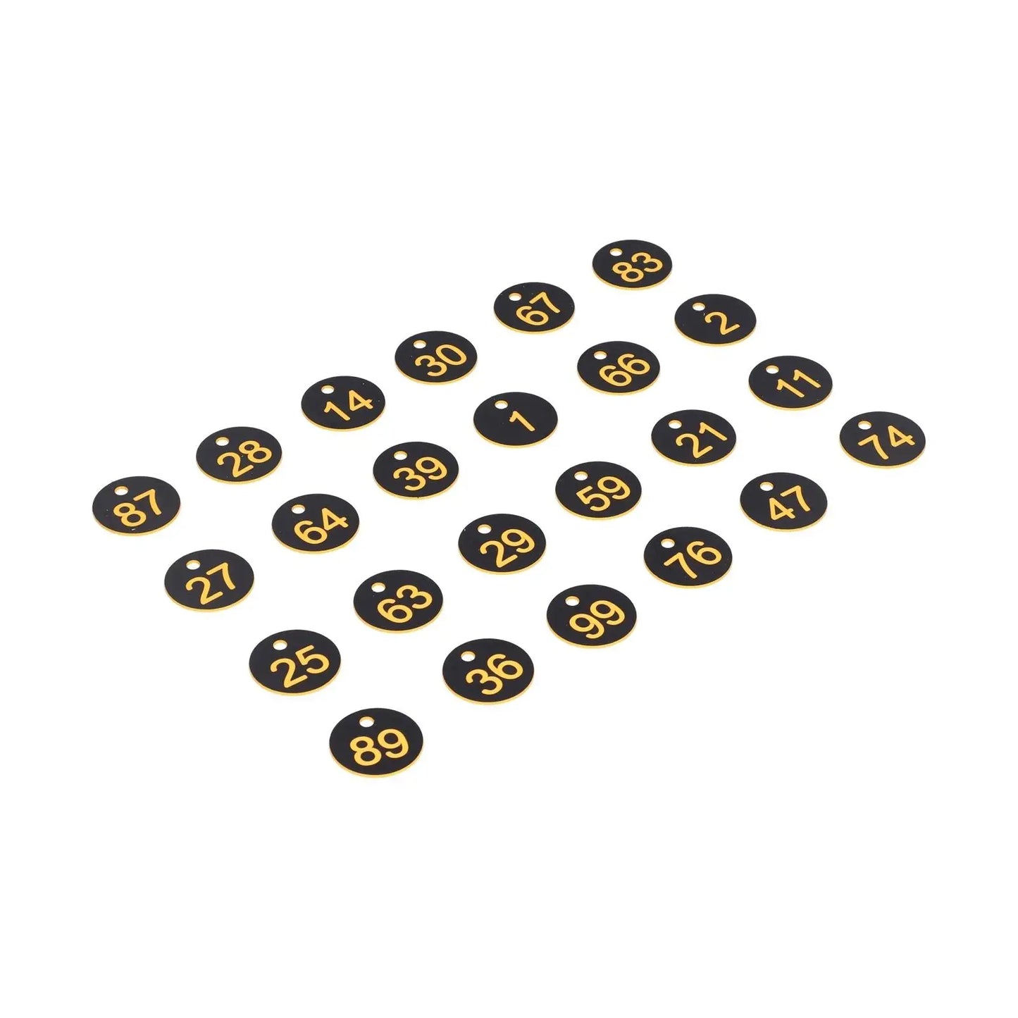 100Pcs Copper Plated Livestock Tags