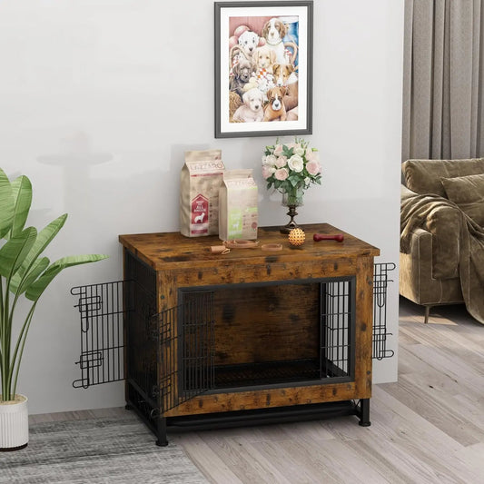 Heavy Duty End Table Crate, 3 Door, Large