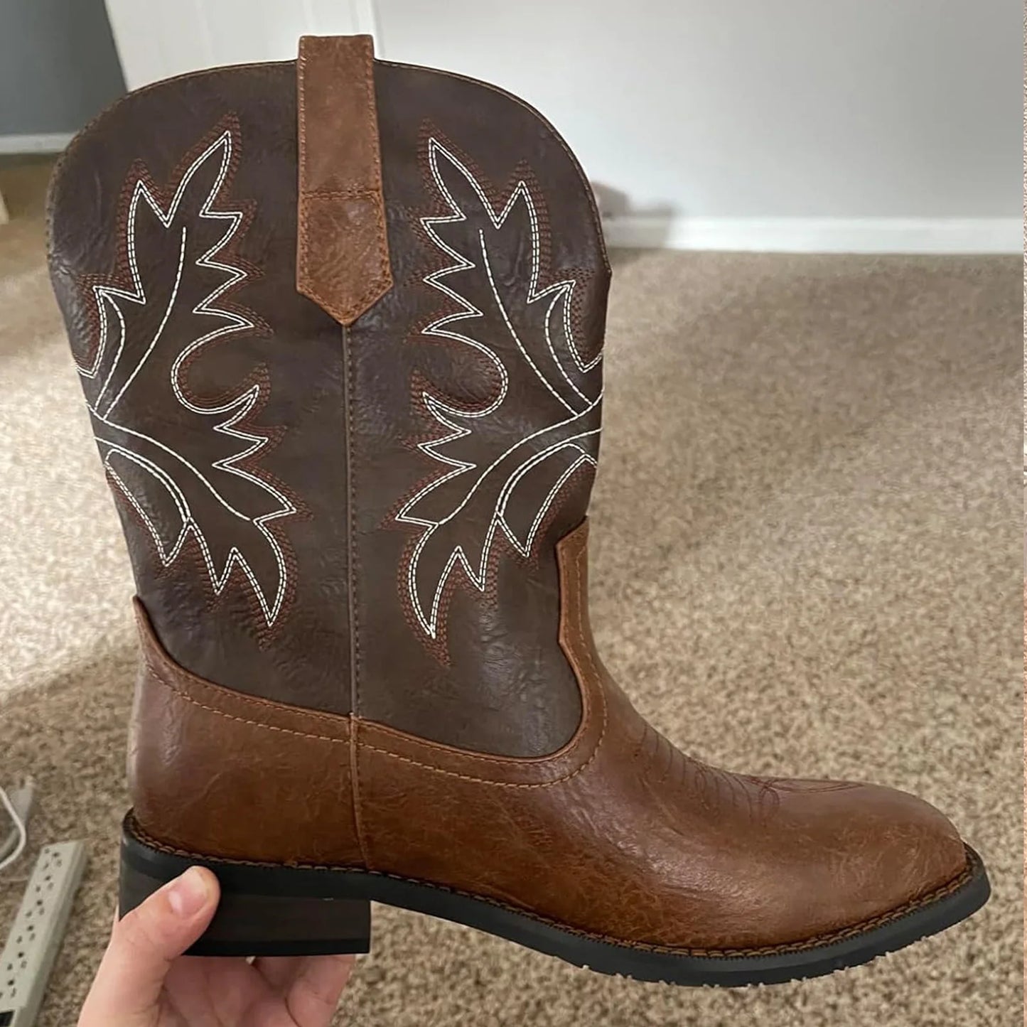 Cowboy Boots for Men - Square Toe