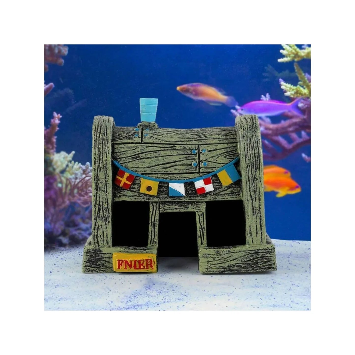 Cute Resin Aquarium Accessories