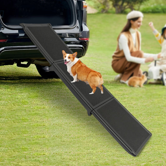 Pet Folding Travel Ramps, Non-Slip,75kg Loading Capacity