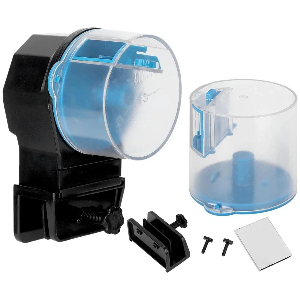 Automatic Fish Tank Feeder 12/24 Hours Intelligent Timing Large-Capacity Electric Auto Food Dispenser