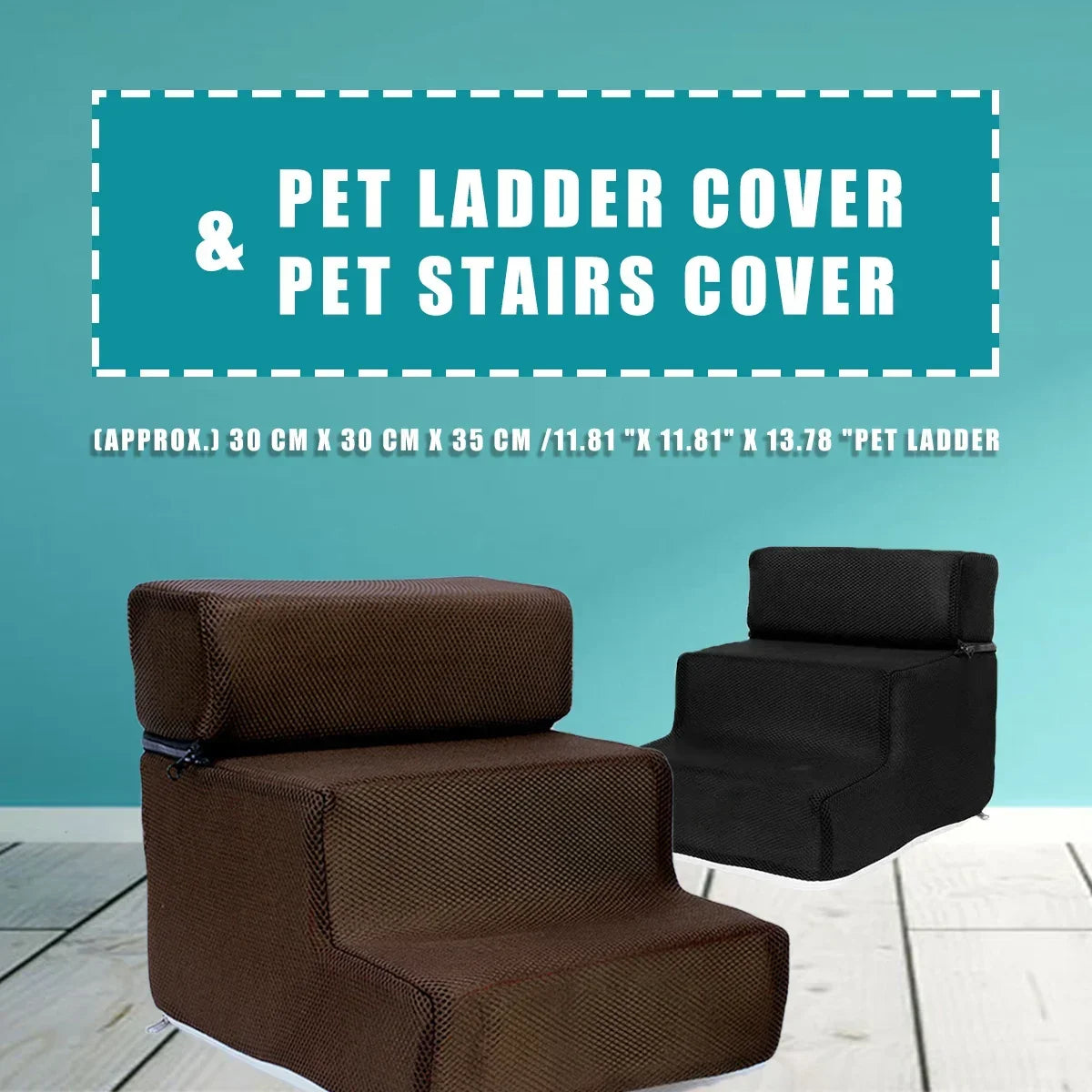 Pet Stairs With Removable Washable Cover