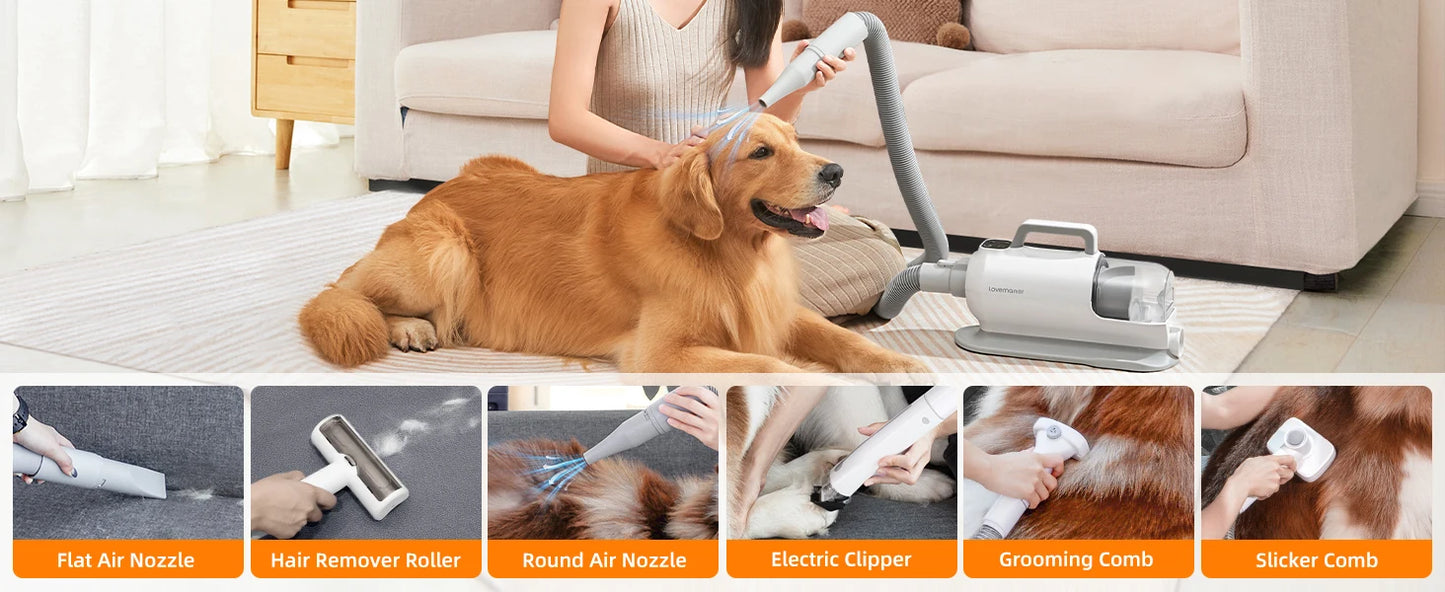NPET Pet Grooming Kit With 6 Grooming Tools