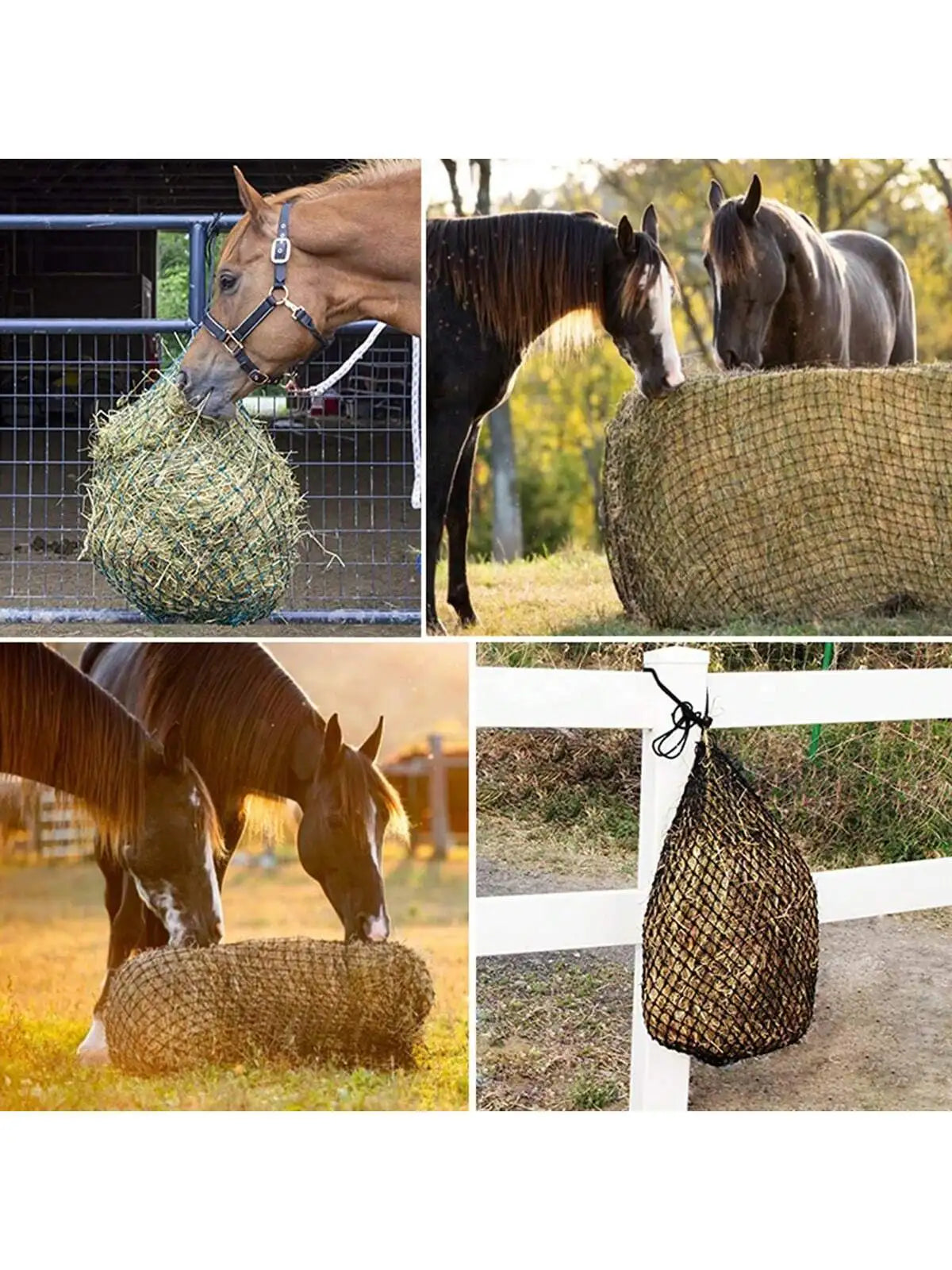 2pc Hay Bag, Slow Feed