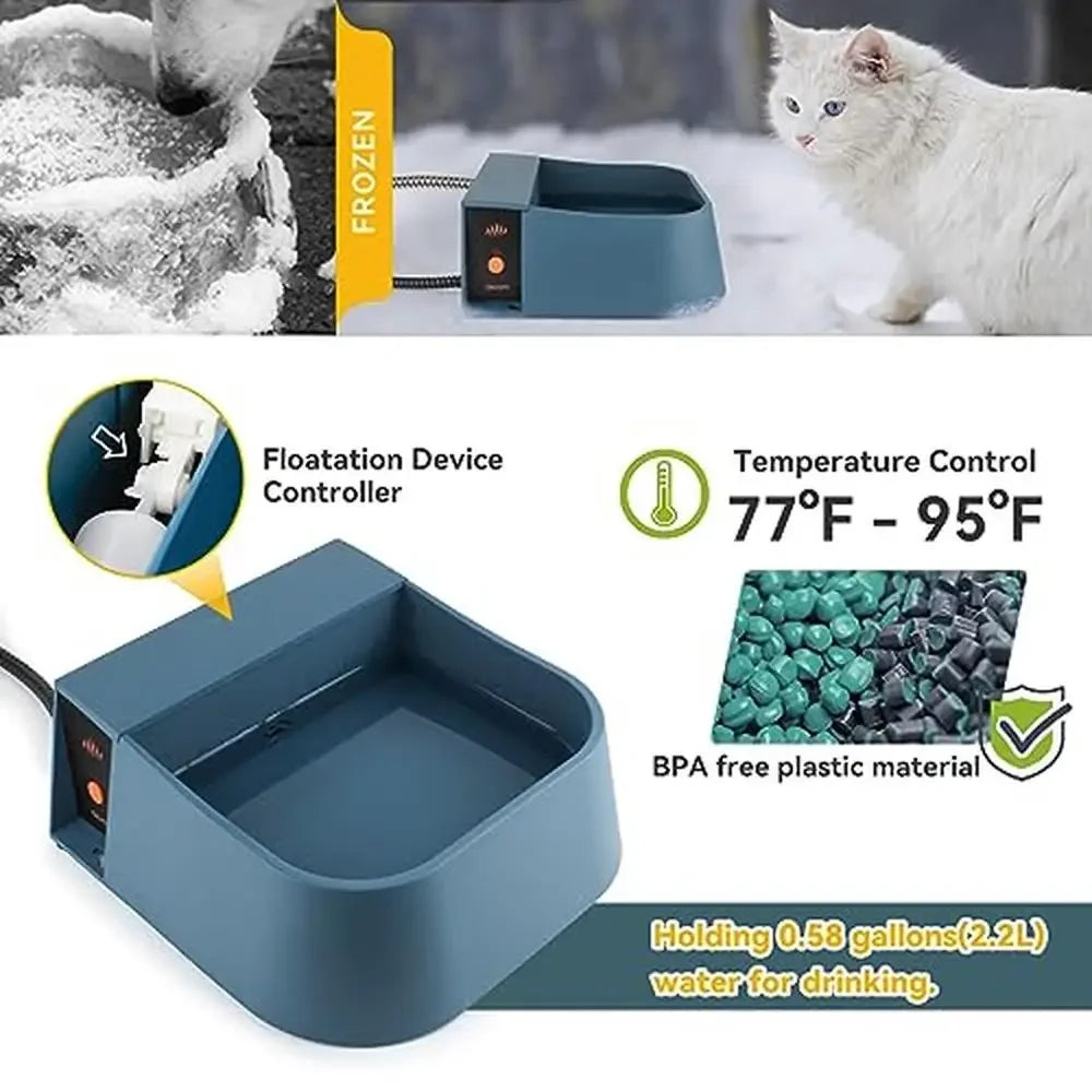 Outdoor Heated Automatic Water Bowl