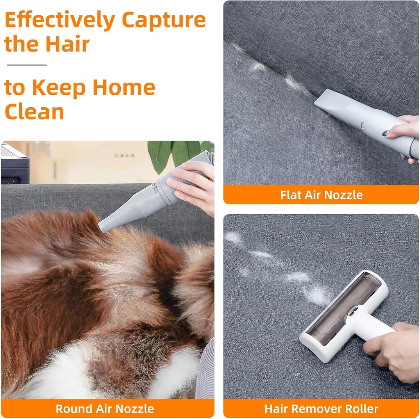 NPET Pet Grooming Kit With 6 Grooming Tools