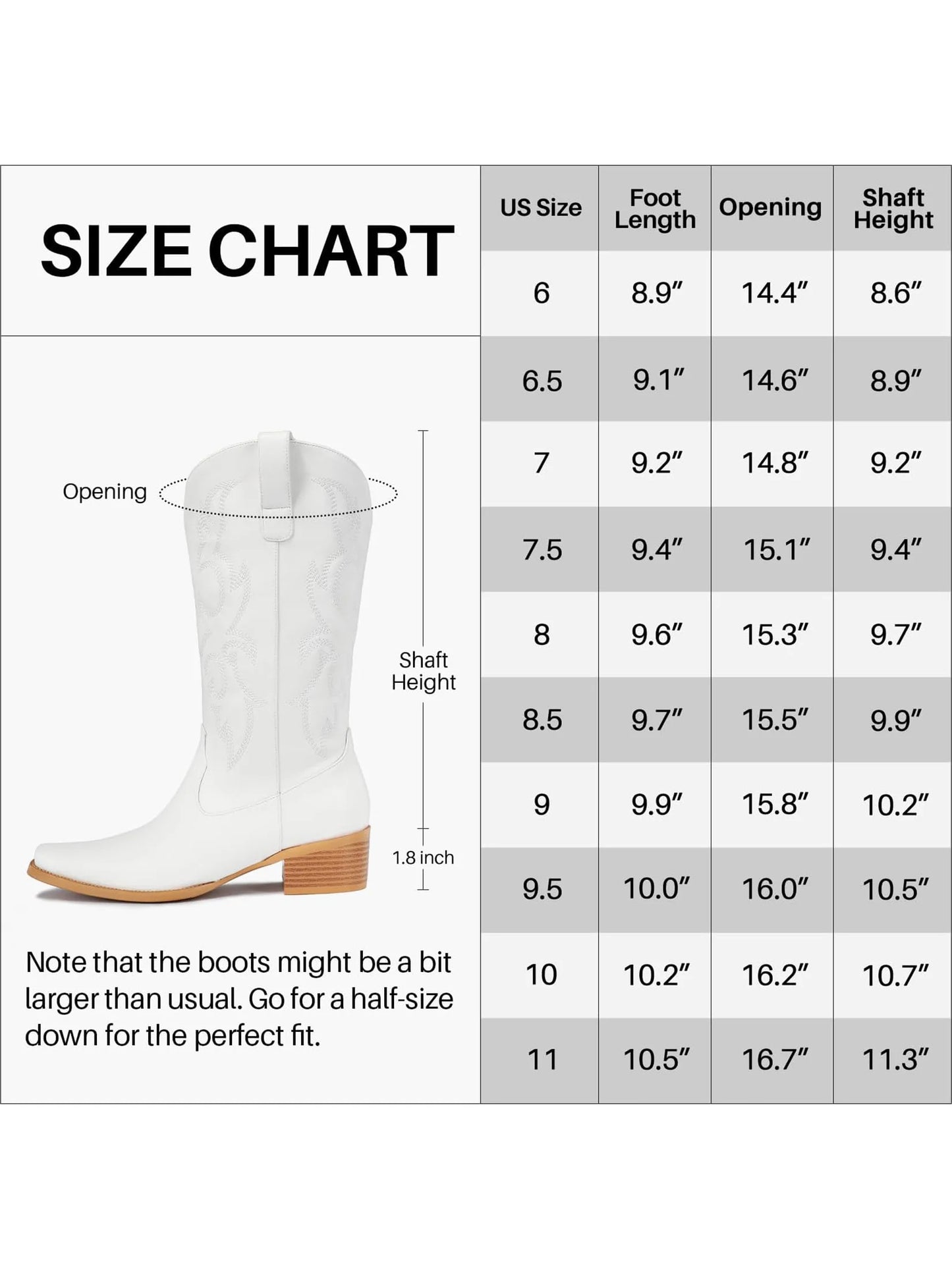 White Cowboy Boots for Women